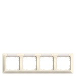 Купить 5TG2584-1 (5TG25841) DELTA LINE ЭЛЕКТРИЧЕСКИЙ БЕЛЫЙ РАМКА  4-МЕСТНАЯ 293X80MM ГОРИЗОНТАЛЬНАЯ С ПОЛЕМ ДЛЯ НАДПИСИ
