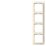 Купить 5TG2584-2 (5TG25842) DELTA LINE ЭЛЕКТРИЧЕСКИЙ БЕЛЫЙ РАМКА  4-МЕСТНАЯ 293X80MM ВЕРТИКАЛЬНАЯ С ПОЛЕМ ДЛЯ НАДПИСИ