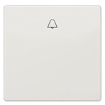 Купить 5TG7144 DELTA STYLE ТИТАНОВО-БЕЛЫЙ ВЫКЛЮЧАТЕЛЬ 1 КЛАВИША С СИМВОЛОМ ЗВОНОК 68Х68ММ