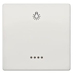 Купить 5TG7146 DELTA STYLE ТИТАНОВО-БЕЛЫЙ ВЫКЛЮЧАТЕЛЬ 1 КЛАВИША С ОКНОМ И СИМВОЛОМ СВЕТ 68Х68ММ