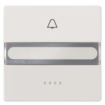 Купить 5TG7150-1 (5TG71501, 5TG715O-1, 5TG715O1) DELTA STYLE КЛАВИША С ОКНОМ ЗВОНОК ПОЛЕ ДЛЯ НАДПИСИ ПЛАТИНОВЫЙ МЕТАЛЛИК