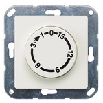 Купить 5TT1011 (5TT1O11) DELTA I-SYSTEM ТИТАНОВО-БЕЛЫЙ ТАЙМЕР 16А 250В 15 МИНУТ 2-ПОЛЮСНЫЙ  ЭЛ.-МЕХ. ЧАСТЬ МОНТИРУЕМАЯ ПОД ШТУКАТУРКУ