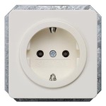 Купить 5UB1403 (5UB14O3) DELTA PROFIL ТИТАНОВО-БЕЛЫЙ РОЗЕТКА SCHUKO 10A DC/16А AC 250В С ЗАЩИТНЫМ КОНТАКТОМ, ЗАЩИТНЫМИ ШТОРКАМИ, С БЕЗРЕЗЬБОВЫМИ КОНТАКТНЫМИ ЗАЖИМАМИ ЭЛ.-МЕХАНИЧ. ЧАСТЬ