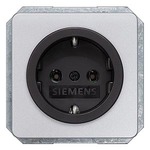 Купить 5UB1463 DELTA PROFIL СЕРЕБРЯНЫЙ РОЗЕТКА SCHUKO 10A DC/16А AC 250В ЧЕРНОЕ ГНЕЗДО С БЕЗРЕЗЬБОВЫМИ КОНТАКТНЫМИ ЗАЖИМАМИ ЭЛ.-МЕХАНИЧ. ЧАСТЬ