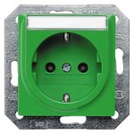 Купить 5UB1537 DELTA I-SYSTEM ЗЕЛЕНЫЙ РОЗЕТКА SCHUKO 10A DC/16AAC 250В C БЕЗРЕЗЬБОВЫМИ КОНТАКТНЫМИ ЗАЖИМАМИ С ПОЛЕМ ДЛЯ НАДПИСИ ЭЛ.-МЕХ.ЧАСТЬ