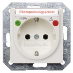 Купить 5UB1564 DELTA I-SYSTEM ТИТАНОВО-БЕЛЫЙ РОЗЕТКА SCHUKO 10A DC/16A AC 250В C БЕЗРЕЗЬБОВЫМИ КОНТАКТНЫМИ ЗАЖИМАМИ С ЗАЩИТОЙ ОТ ПЕРЕНАПРЯЖЕНИЙ, ФУНКЦИОНАЛЬНЫМИ ИНДИКАТОРАМИ И ПОЛЕМ ДЛЯ НАДПИСИ ЭЛ.-МЕХ.ЧАСТЬ
