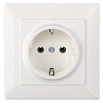 Купить 5UB1580 (5UB158O) DELTA LINE ТИТАНОВО-БЕЛЫЙ РОЗЕТКА SCHUKO 16A AC 250В C БЕЗРЕЗЬБОВЫМИ КОНТАКТНЫМИ ЗАЖИМАМИ ЭЛ.-МЕХ.ЧАСТЬ