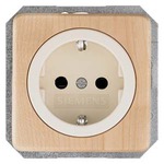 Купить 5UB1614 DELTA NATUR КЛЕН РОЗЕТКА SCHUKO 16A AC 250В C ЗАЩИТНЫМ КОНТАКТОМ C ЗАЩИТНЫМИ ШТОРКАМИ C БЕЗРЕЗЬБОВЫМИ КОНТАКТНЫМИ ЗАЖИМАМИ ЭЛ.-МЕХ.ЧАСТЬ