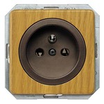 Купить 5UB1638 DELTA NATUR СВЕТЛЫЙ ДУБ РОЗЕТКА SCHUKO 16A AC 250В  C ЗАЩИТНЫМ КОНТАКТОМ  C БЕЗРЕЗЬБОВЫМИ КОНТАКТНЫМИ ЗАЖИМАМИ ЭЛ.-МЕХ.ЧАСТЬ