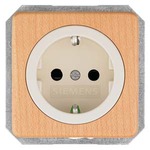 Купить 5UB1664 DELTA NATUR БУК РОЗЕТКА SCHUKO 16A AC 250В C ЗАЩИТНЫМ КОНТАКТОМ C ЗАЩИТНЫМИ ШТОРКАМИ C БЕЗРЕЗЬБОВЫМИ КОНТАКТНЫМИ ЗАЖИМАМИ ЭЛ.-МЕХ.ЧАСТЬ