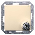 Купить 5UB1906 (5UB19O6) DELTA I-SYSTEM ЭЛЕКТРИЧЕСКИЙ БЕЛЫЙ РОЗЕТКА SCHUKO 10A DC/16А AC 250В C ЗАЩИТНЫМ КОНТАКТОМ C ЗАЩИТНЫМИ ШТОРКАМИ C ОТКИДЫВАЮЩЕЙСЯ КРЫШКОЙ C БЕЗРЕЗЬБОВЫМИ КОНТАКТНЫМИ ЗАЖИМАМИ И ЗАМКОМ ЭЛ.-МЕХ.ЧАСТЬ