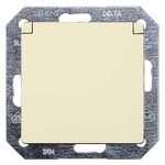 5UB1907 (5UB19O7) DELTA I-SYSTEM ЭЛЕКТРИЧЕСКИЙ БЕЛЫЙ РОЗЕТКА SCHUKO 10A DC/16А AC C ЗАЩИТНЫМ КОНТАКТОМ C ОТКИДЫВАЮЩЕЙСЯ КРЫШКОЙ C БЕЗРЕЗЬБОВЫМИ КОНТАКТНЫМИ ЗАЖИМАМИ 250В  ЭЛ.-МЕХ.ЧАСТЬ