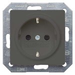 Купить 5UB1924 DELTA I-SYSTEM ЧЕРНЫЙ МЕТАЛЛИК РОЗЕТКА SCHUKO 10A DC/16А AC 250В C ЗАЩИТНЫМ КОНТАКТОМ  C ОТКИДЫВАЮЩЕЙСЯ КРЫШКОЙ C БЕЗРЕЗЬБОВЫМИ КОНТАКТНЫМИ ЗАЖИМАМИ ЭЛ.-МЕХ.ЧАСТЬ