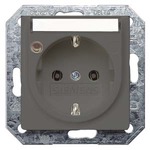 Купить 5UB1944 I-SYSTEM РОЗЕТКА SCHUKO ЧЕРНЫЙ МЕТАЛЛИК С ЗАЩИТОЙ ОТ ПРИКОСНОВЕНИЯ, ИНДИКАТОРОМ СТАТУСА И ПОЛЕМ ДЛЯ НАДПИСИ 55MM X 55MM