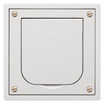 Купить 5UB4650 (5UB465O) DELTA SCHUKO РОЗЕТКА С МЕТАЛЛИЧЕСКОЙ КРЫШКОЙ