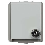 Купить 5UB4716 DELTA FLACHE 2 РОЗЕТКИ SCHUKO С КРЫШКОЙ 10A DC/16А AC 250В IP44 НАВЕСНОГО МОНТАЖА БРЫЗГОЗАЩИЩЕННАЯ С ЗАМКОМ