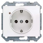 Купить 5UB5530-4WH (5UB55304WH, 5UB553O-4WH, 5UB553O4WH) IRIS SCHUKO OUTLET 10/16A 250V STATUS DISPLAY COVER PLATE POLAR WHITE