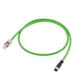 Купить 6FX5002-2DC30-1AJ0 (6FX50022DC301AJ0, 6FX5OO2-2DC3O-1AJO, 6FX5OO22DC3O1AJO) DRIVE-CLIQ CABLE TYPE: 6FX5002-2DC30 PREASSEMBLED FOR DIRECT MEASURING SYSTEM WITH 24 V CONNECTOR RJ45, IP20 AND MATING PLUG M12, IP67 MOTION CONNECT 500 UL/CSA, DESINA DMAX = 7.1 MM LENGTH (M)= 8