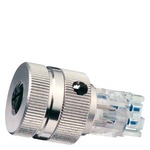 Купить 6GK1905-0AB10 (6GK19050AB10, 6GK19O5-OAB1O, 6GK19O5OAB1O) SIMATIC NET, PROFIBUS PA, SPLITCONNECT M12 OUTLET: ВСТАВНОЙ СОЕДИНИТЕЛЬНЫЙ ЭЛЕМЕНТ, УСТАНАВЛИВАЕМЫЙ В РАЗВЕТВИТЕЛЬ SPLITCONNECT ДЛЯ ПОДКЛЮЧЕНИЯ УСТРОЙСТВ ПОЛЕВОГО УРОВНЯ, УПАКОВКА ИЗ 5 ШТУК