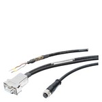 Купить 6GT2891-4KH50-0AX0 (6GT28914KH500AX0, 6GT2891-4KH5O-OAXO, 6GT28914KH5OOAXO) Интерфейсный кабель  между считывателем SIMATIC RF200 / RF300  и ПК  (RS232), длина 5 м.(без разъемов)