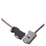 Купить 6XV1830-2AH50 (6XV18302AH50, 6XV183O-2AH5O, 6XV183O2AH5O) SIMATIC NET, СОЕДИНИТТЕЛЬНЫЙ PROFIBUS-КАБЕЛЬ 830-2, С ДВУМЯ УСТАНОВЛЕННЫМИ 9-ПОЛЮСНЫМИ СОЕДИНИТЕЛЯМИ D-ТИПА С ОТКЛЮЧАЕМЫМИ ТЕРМИНАЛЬНЫМИ РЕЗИСТОРАМИ, ДЛИНА 5 M