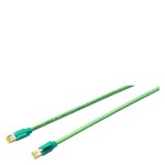 Купить 6XV1870-3QH10 (6XV18703QH10, 6XV187O-3QH1O, 6XV187O3QH1O) SIMATIC NET INDUSTRIAL ETHERNET TP КОРД RJ45/RJ45, КАТЕГОРИИ 6, TP КАБЕЛЬ 4X2, ПРЕДСОБРАННЫЙ С 2-МЯ RJ45 РАЗЪЁМАМИ, L = 1 M