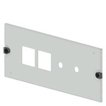 Купить 8PQ2020-8BA03 (8PQ20208BA03, 8PQ2O2O-8BAO3, 8PQ2O2O8BAO3) Крышка с вырезами: 2 измерителя, 2 выключателя 72X72/H200/W800