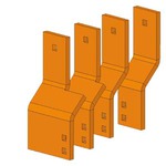 Купить 8PQ4000-0BA75 (8PQ40000BA75, 8PQ4OOO-OBA75, 8PQ4OOOOBA75) Комплект для Шина/слева/30X40/D400