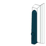 Купить 8PQ9400-0BA41 (8PQ94000BA41, 8PQ94OO-OBA41, 8PQ94OOOBA41) Поворотная рукоятка для полуцилиндрического профиля