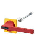 Купить 8UC7424-3BB44 (8UC74243BB44) ДВЕРНОЙ ПОВОРОТНЫЙ МЕХАНИЗМ 8UC7 HANDLE RED/BLUE GREEN BASIC МАСКИРУЮЩАЯ РАМКА YELLOW FOR CIRCUIT-BREAKER 3VF7, 3VF8 FOR ACTUATING SHAFTS 12X12MM