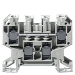 Купить 8WA1011-6DG11 (8WA10116DG11, 8WA1O11-6DG11, 8WA1O116DG11) КЛЕММА ТЕРМОПЛАСТИКОВАЯ 2-Х УРОВНЕВАЯ РАЗМЕР 4  6,5ММ 1-ПОЛЮСН. БЕЖЕВАЯ ДВОЙНОЕ ПОДСОЕДИНЕНИЕ