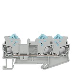 Купить 8WH3003-0AE00 (8WH30030AE00, 8WH3OO3-OAEOO, 8WH3OO3OAEOO) FEED-THROUGH TERMINAL WITH QUICK CONNECTION, 3 CONNECT. POINTS, SECTION: 0.25 - 1.5 MM2, WIDTH: 5.2 MM, COLOR: GRAY