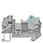 Купить 8WH3100-2DF00 (8WH31002DF00, 8WH31OO-2DFOO, 8WH31OO2DFOO) HYBRID FEED-THROUGH TERMINALN WITH QUICK AND SCREW CONNECTION, SECTION: 0.14 - 2.5 MM2, WIDTH: 6.2 MM, COLOR: GRAY