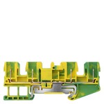 Купить 8WH5004-0CF07 (8WH50040CF07, 8WH5OO4-OCFO7, 8WH5OO4OCFO7) FEED-THROUGH TERMINAL, 4 CONNECT. POINTS, 2XPLUG CONNECT. ON BOTH SIDES, SECTION: 0.08 - 2.5 MM2, WIDTH: 5.2 MM, COLOR:GREEN-YEL.