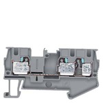 Купить 8WH6003-0AG00 (8WH60030AG00, 8WH6OO3-OAGOO, 8WH6OO3OAGOO) TERMINAL BLOCK 4 MM2, 6,2 MM WIDTH GREY 3-CONNECTION POINTS