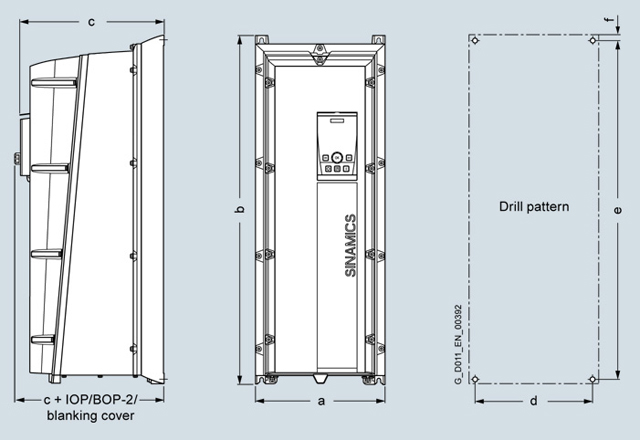 6SL3223-0DE15-5BA1. 6SL32230DE155BA1. SINAMICS G120P POWER MODULE PM230 ...